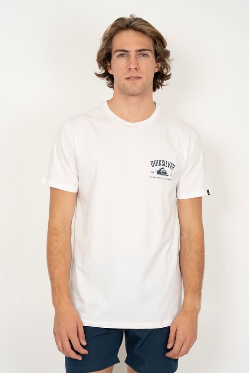 Camiseta Quiksilver M/C Paradise Snow White