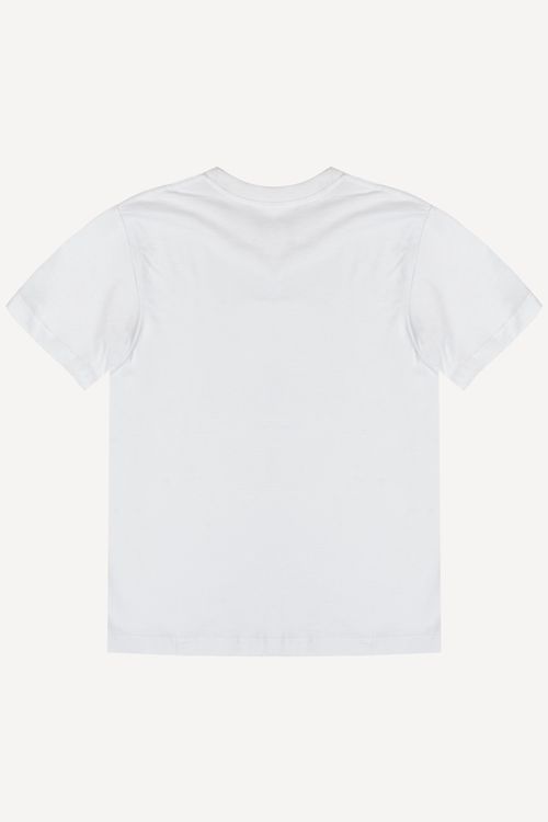 Camiseta Quiksilver M/C Big Block Kd Snow White