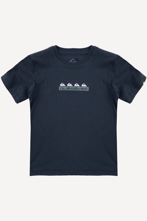 Camiseta Quiksilver M/C Comp Check Tn Marinho