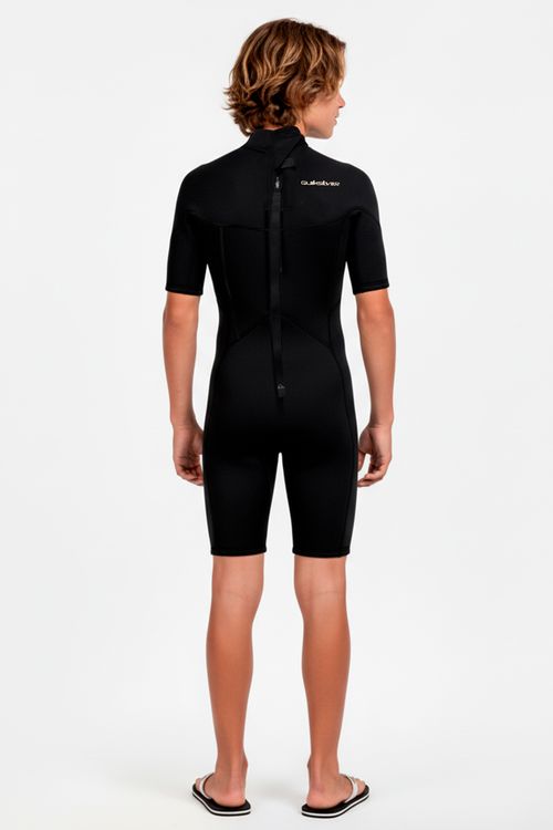 Wetsuit Quiksilver Everyday Sessions B 2/2 Ss Bz Tn Black
