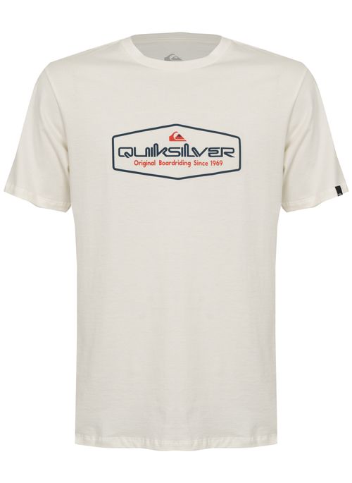 Camiseta Quiksilver M/C Omni Lock Up Branco