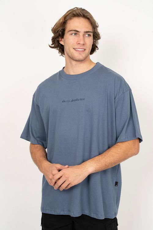 Camiseta Quiksilver M/C Omni Over Azul Escuro