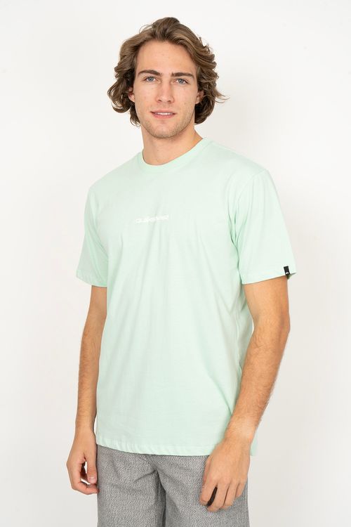Camiseta Quiksilver M/C Mini Omni Verde Claro