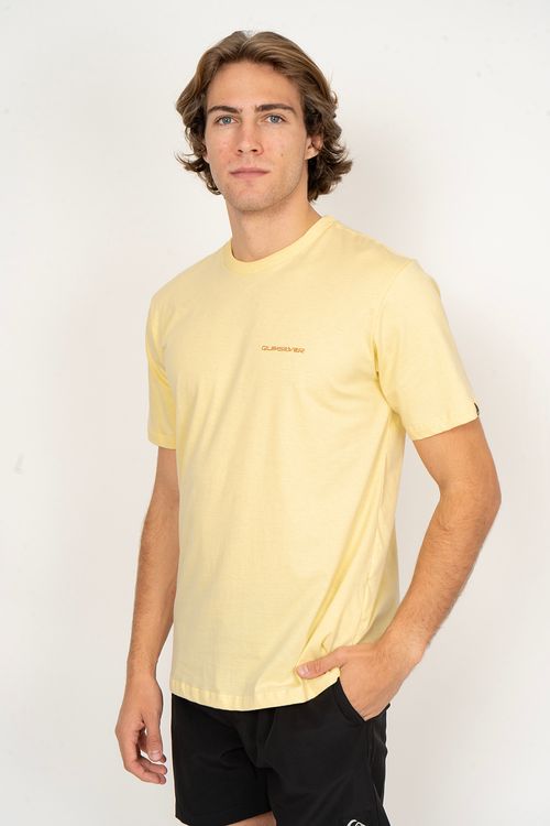 Camiseta Quiksilver M/C Desert Waves Amarelo