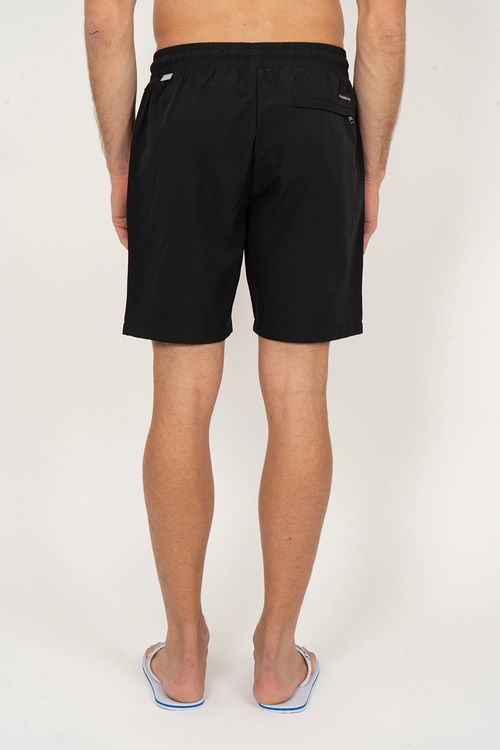 Bermuda Quiksilver Taxer Confy Preto