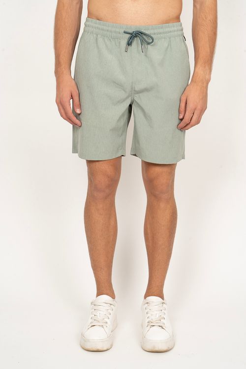 Bermuda Quiksilver Taxer Melange Cinza