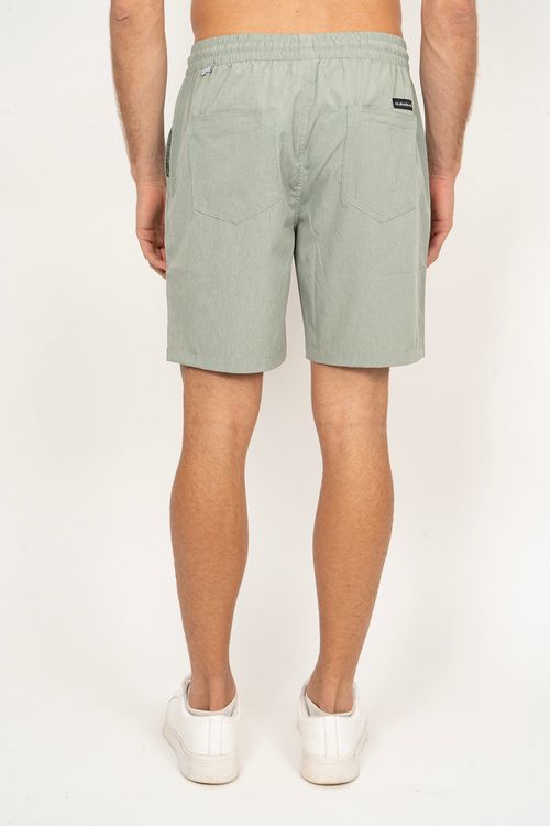 Bermuda Quiksilver Taxer Melange Cinza