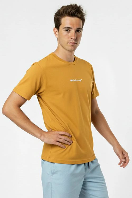 Camiseta Billabong M/C Smitty Tn Mostarda