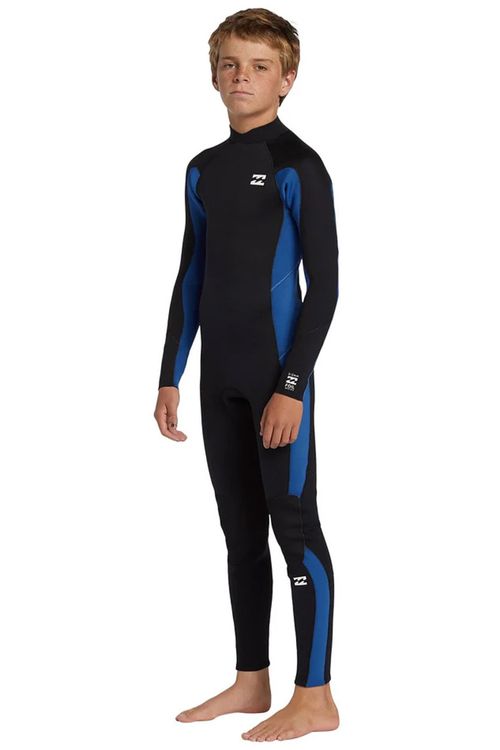 Wetsuit Billabong 302 Foil Bz Fl Fullsuit Tn Mid Blue