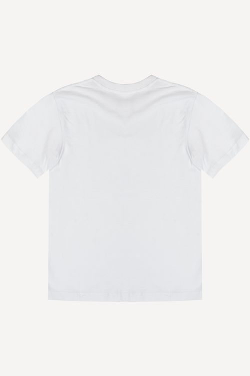 Camiseta Quiksilver M/C Banner Kd Snow White