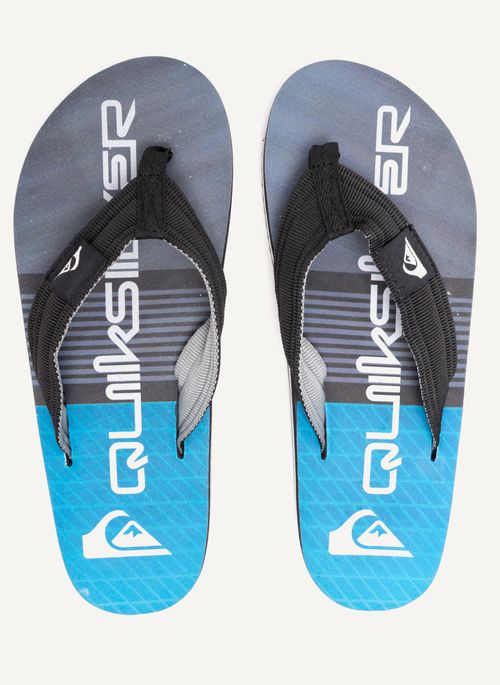 Chinelo Quiksilver Layback Stripe Azul 37/