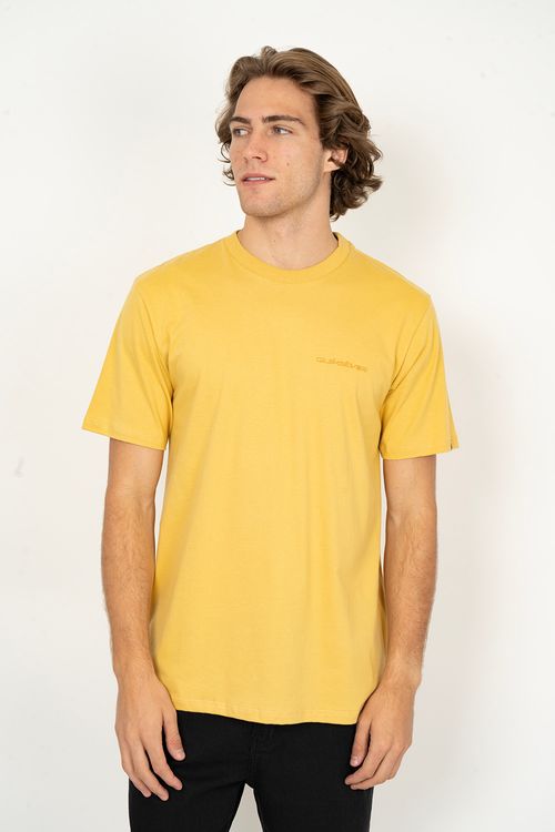 Camiseta Quiksilver M/C Salt Water Mostarda