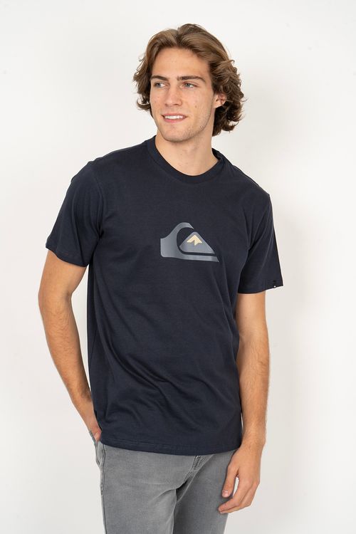 Camiseta Quiksilver M/C Comp Logo Marinho