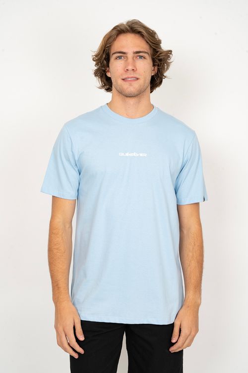 Camiseta Quiksilver M/C Mini Omni Azul Claro