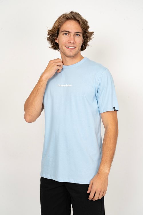 Camiseta Quiksilver M/C Mini Omni Azul Claro