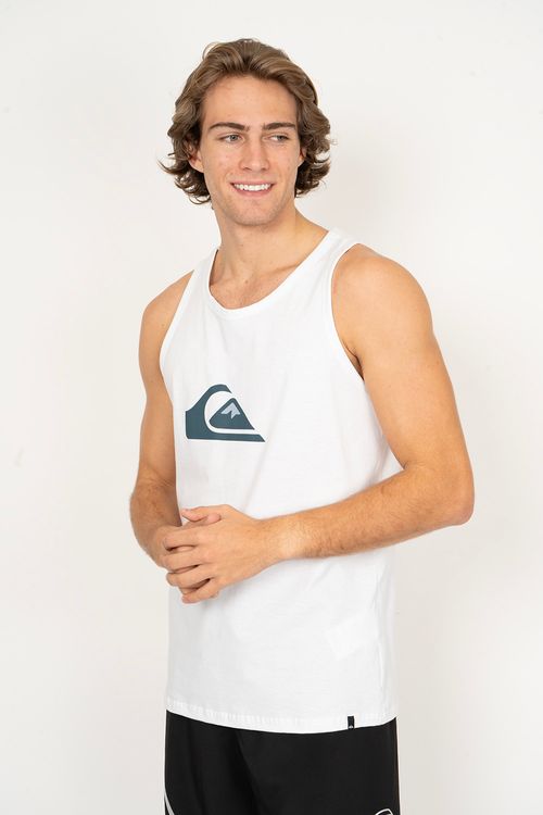 Regata Quiksilver Comp Logo Branco