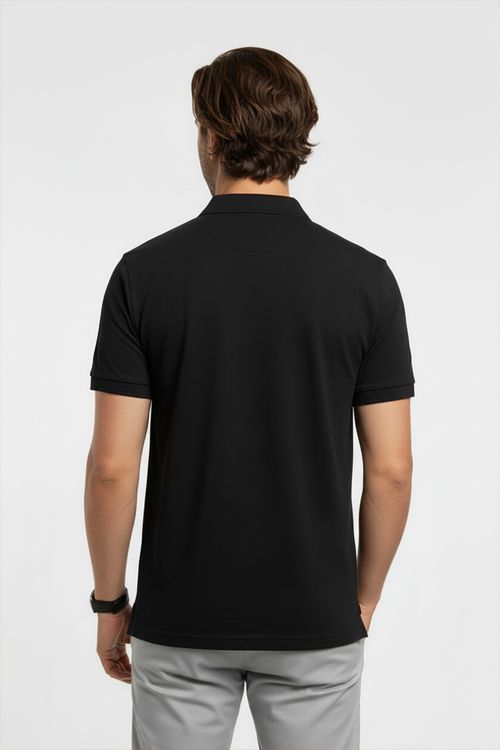 Polo Quiksilver M/C Embroidery Piquet Ps Preto