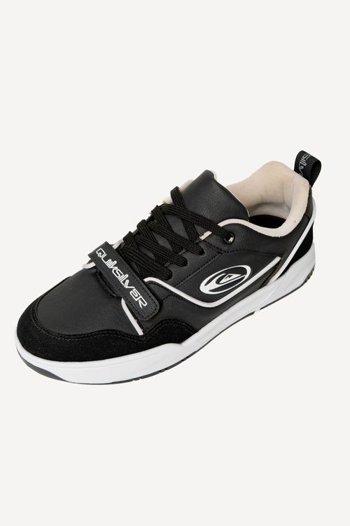 Tênis Quiksilver Crater Nac Preto/Preto/Branco