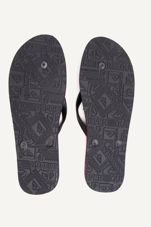 Chinelo Quiksilver Molokai Double Side Preto