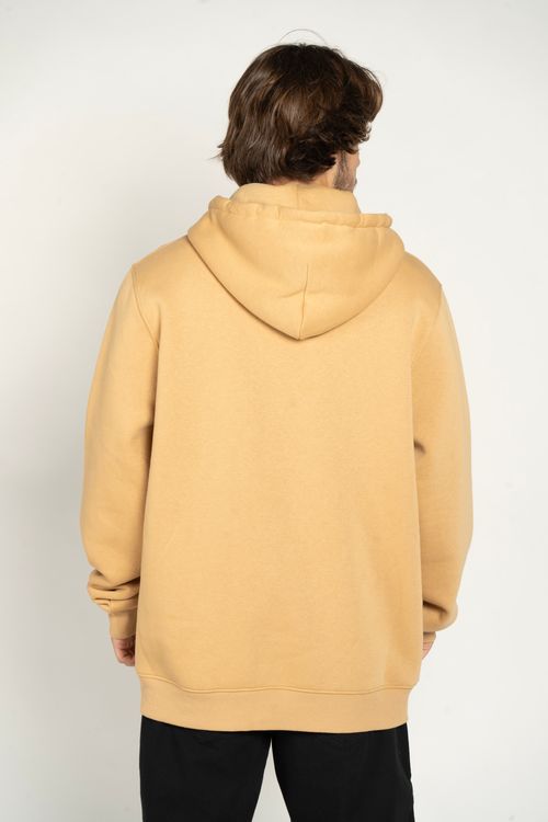 Moletom Quiksilver Fech Embroidery Caqui