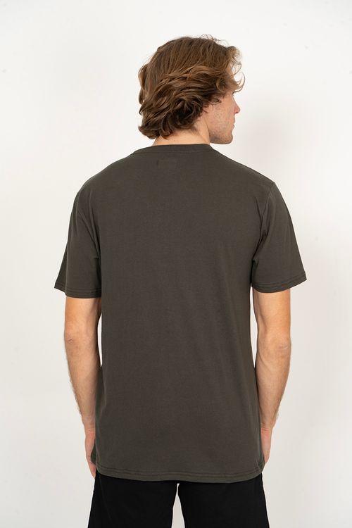 Camiseta Quiksilver M/C Quiver Cinza Escuro