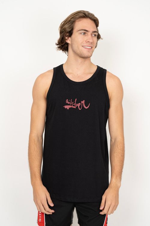 Regata Quiksilver Impaired Logo Dna Preto