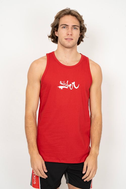 Regata Quiksilver Impaired Logo Dna Vermelho