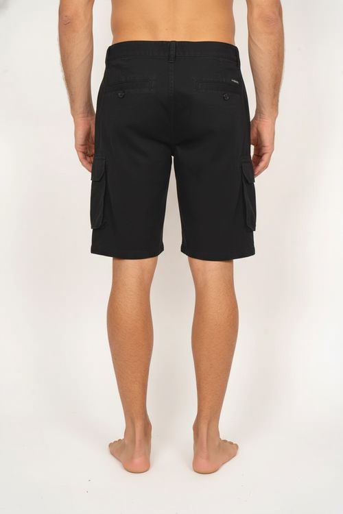 Bermuda Quiksilver Union Cargo Preto