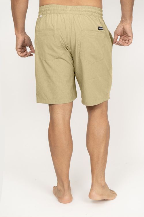 Bermuda Quiksilver Taxer Melange Cáqui