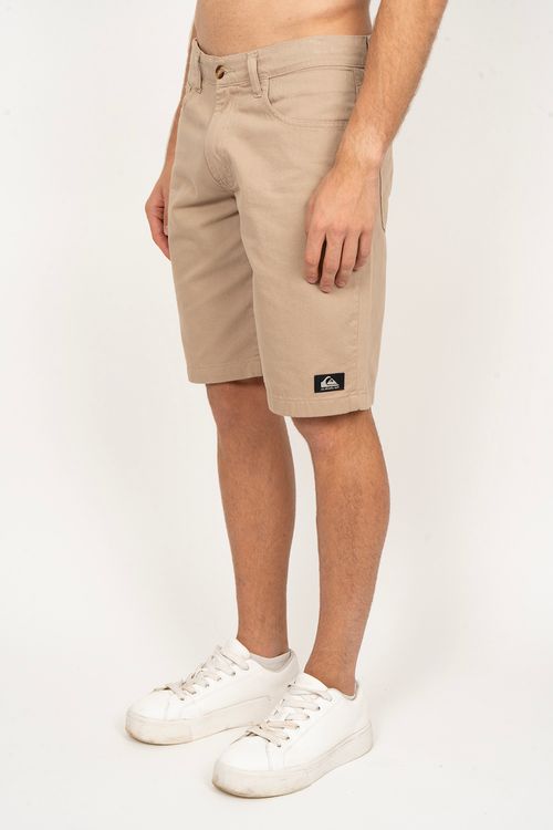 Bermuda Quiksilver Skate Twill Caqui