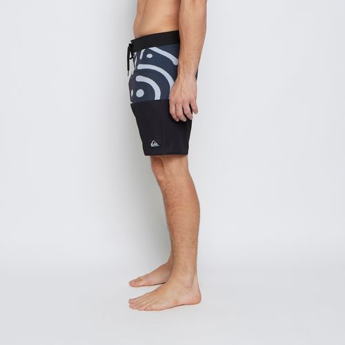 Boardshort Quiksilver Everyday Division Lines 18 Preto
