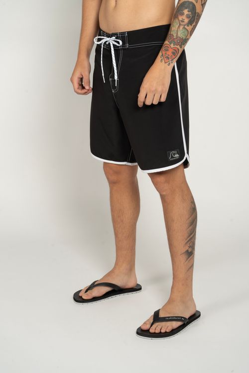 Boardshort Quiksilver Everyday Original Scallop 18 Preto