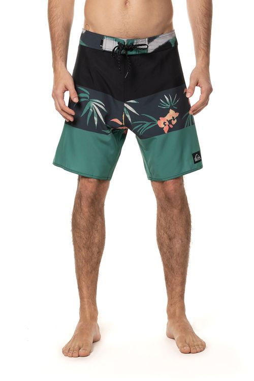 Boardshort Quiksilver Everyday Panel Jungle 18 Preto
