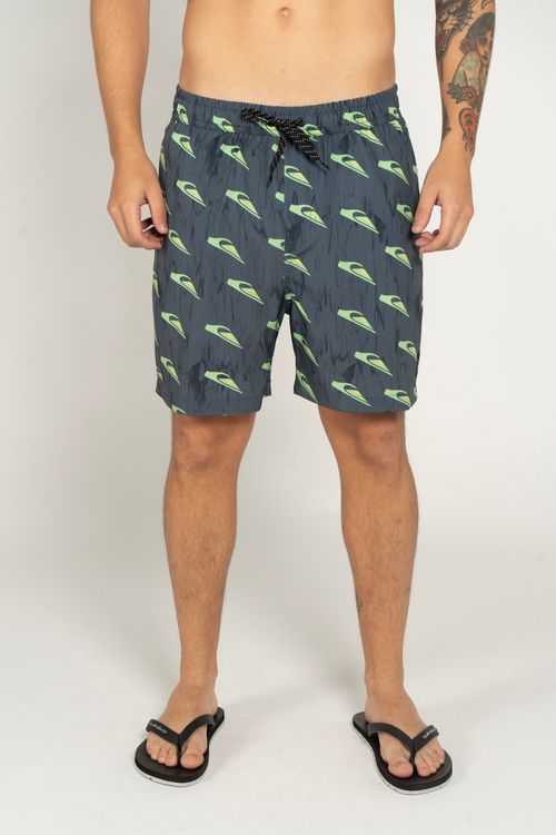 Boardshort Quiksilver Everyday Roots 17 Preto