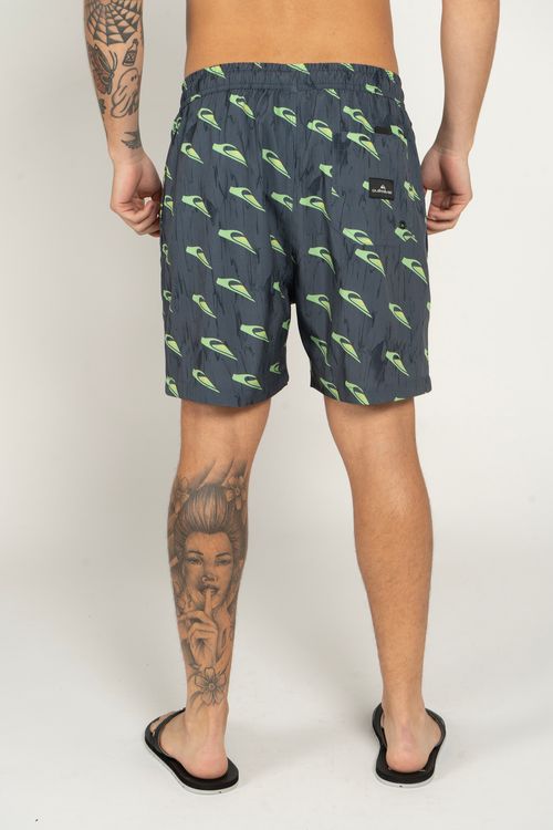 Boardshort Quiksilver Everyday Roots 17 Preto