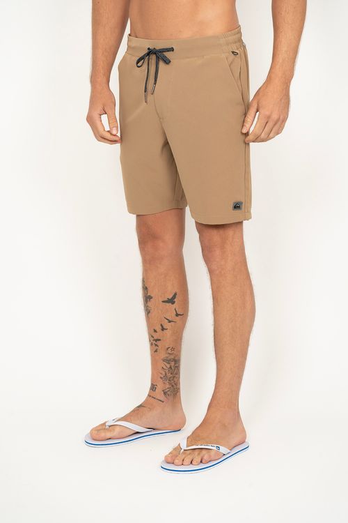 Bermuda Quiksilver Taxer Confy Cáqui