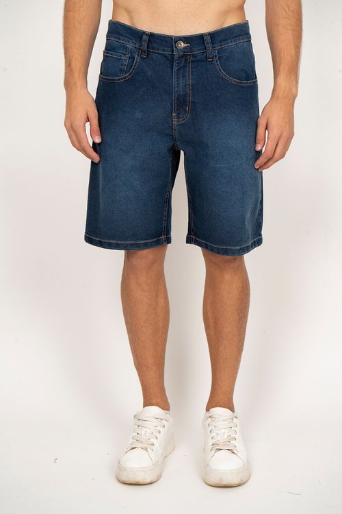 Bermuda Quiksilver Jeans Everyday Blue Azul