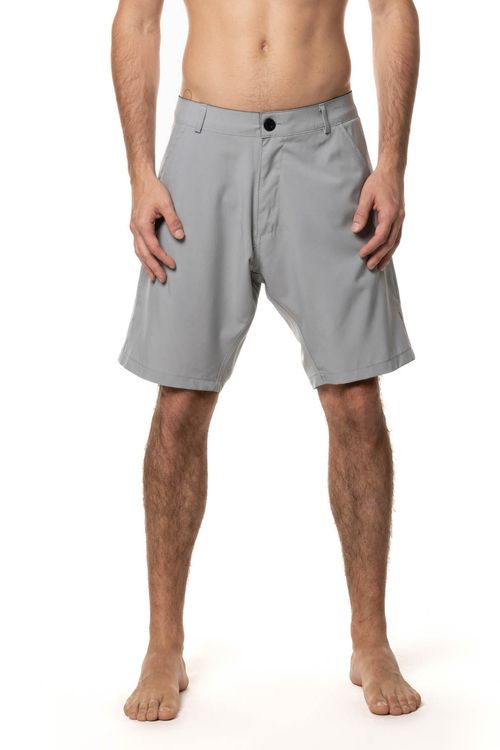 Bermuda Quiksilver Hybrid Fusion Cinza