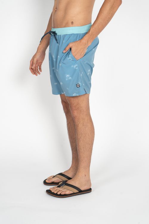 Boardshort Billabong Sundays Layback 17 Azul