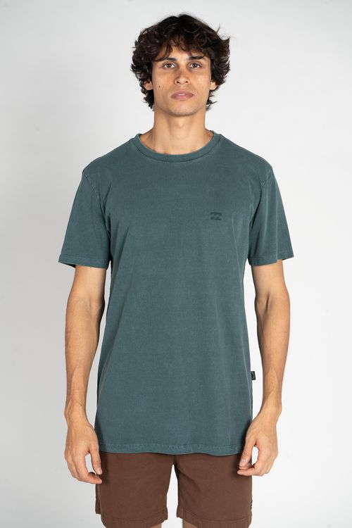 Camiseta Billabong M/C Essential Iii Ww Verde Escuro