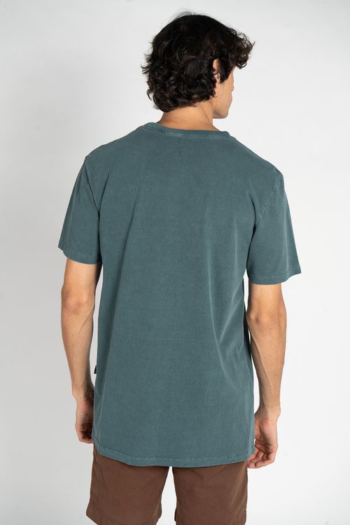 Camiseta Billabong M/C Essential Iii Ww Verde Escuro