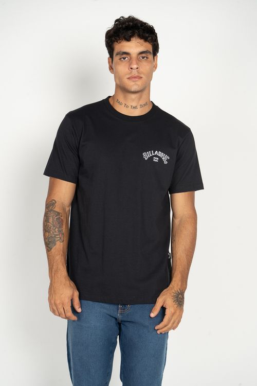 Camiseta Billabong M/C Throwback Preto