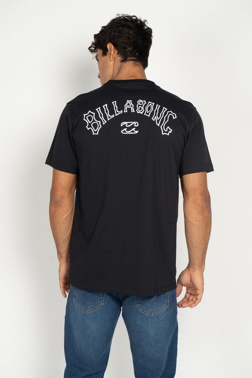 Camiseta Billabong M/C Throwback Preto