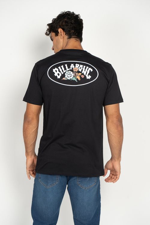 Camiseta Billabong M/C Orbit Arch Preto