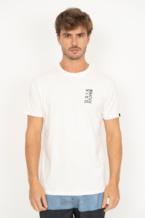 Camiseta Quiksilver M/C High Island I Snow White