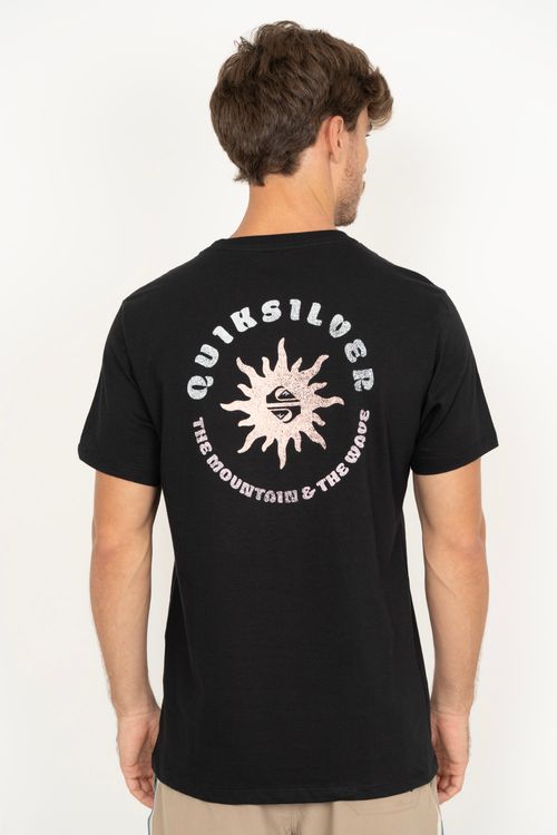 Camiseta Quiksilver M/C High Solar Power I Preto