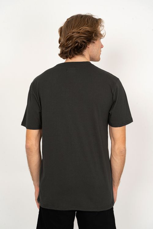 Camiseta Quiksilver M/C Quiver Cinza Escuro