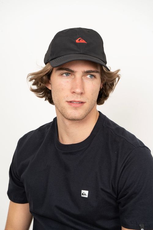 Boné Quiksilver Logo Embroidery Preto
