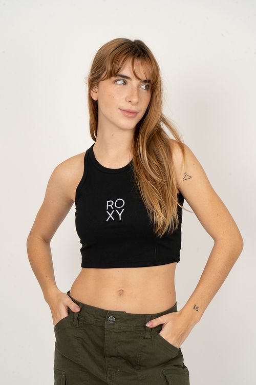 Blusa Roxy M/C Jessie Tank Preto