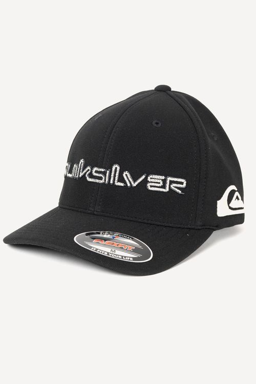 Bone Quiksilver Emb Chain Tribal Tag Preto